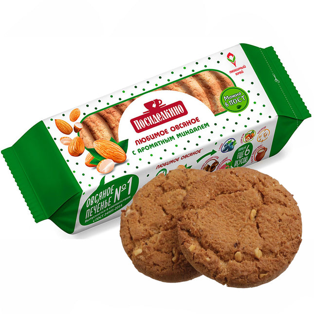 Oatmeal Cookies with Fragrant Almonds, 200g