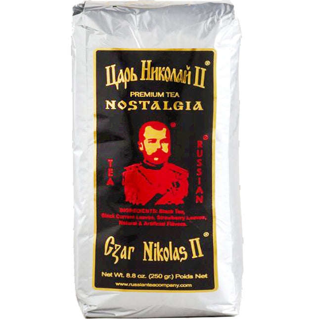 Premium Loose Leaf Black Tea Nostalgia Silver Tsar Nicholas II, 250g