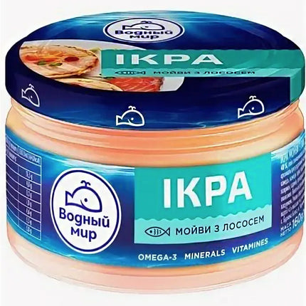 Spread Capelin Caviar & Salmon, Ikra, 160g