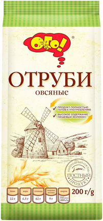 Oat bran Ogo 200 g