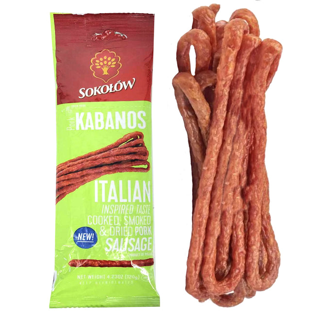 Italian Smoked Pork Kabanos, 120g