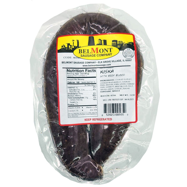 Fully Cooked Kiska with Beef Blood, 450g