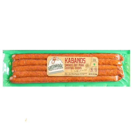 Pork Kabanosy Smoked Dry Sausage Cocktail Sticks, 340g