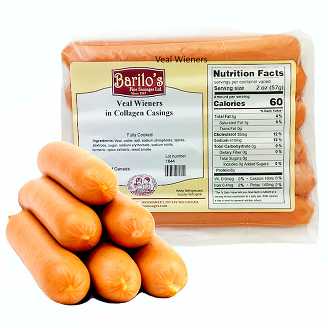 Veal Wieners Fine Sausages, 360g