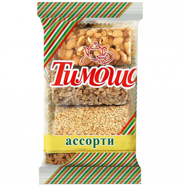 Assorted Nuts & Seeds Brittle Kozinaki "Timosha", 225g