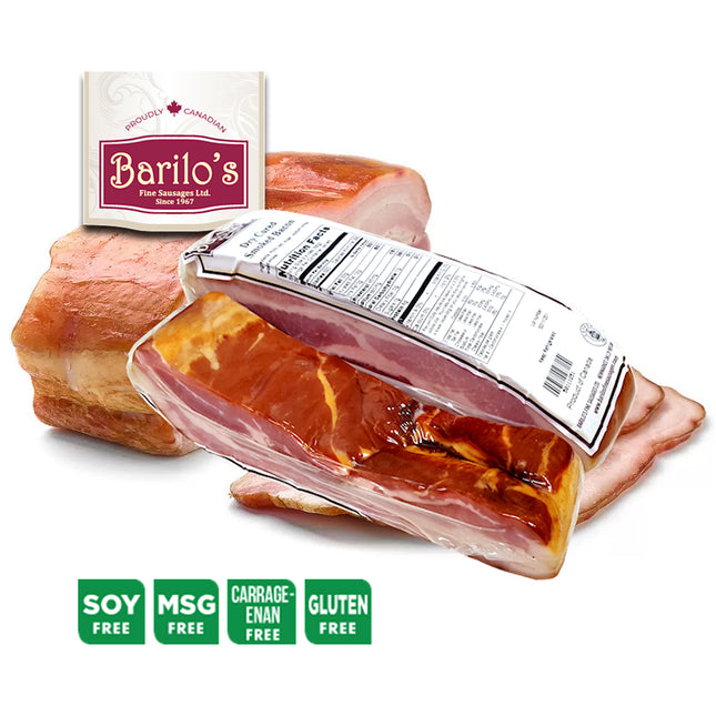 Dry Cured Smoked Bacon, 450g