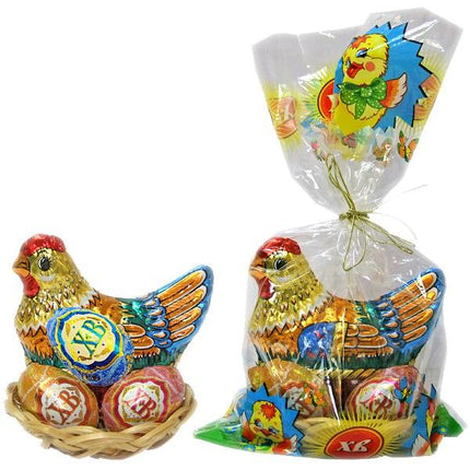 Easter Chocolate Chicken & 2 Eggs