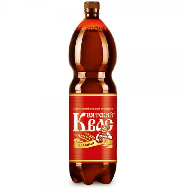 Kvass "Vyatsky" Hlebniy (Bread), 50.72 oz / 1.5 L