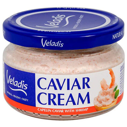 Cream-Spread Capelin Caviar & Shrimp, 180g