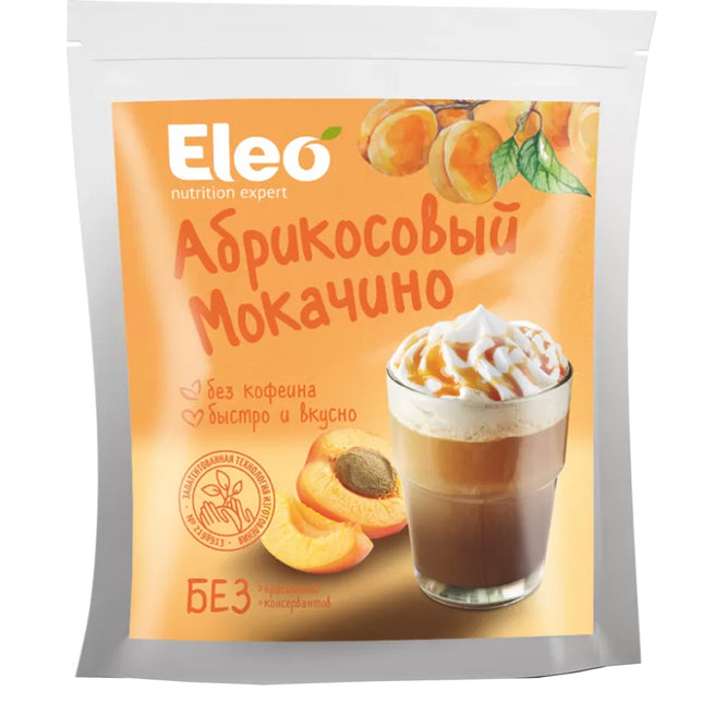 Instant Apricot Moccachino Drink "Eleo", Specialist, 150g/ 5.29 oz