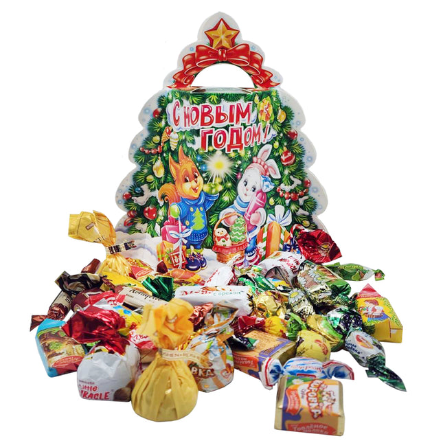 Christmas Candy Set "Christmas Tree Box", 450g