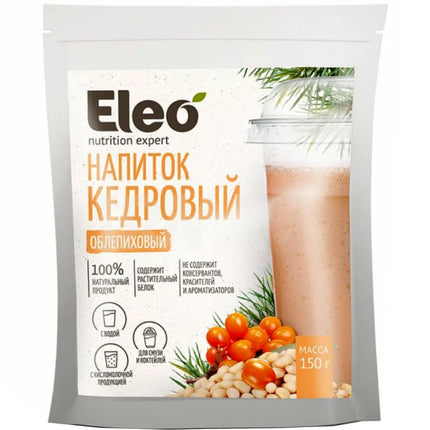 Cedar Nuts Drink with Sea Buckthorn, Eleo, 150g/ 5.29oz