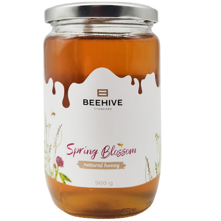 Organic Natural Honey "Spring Blossom", 900g