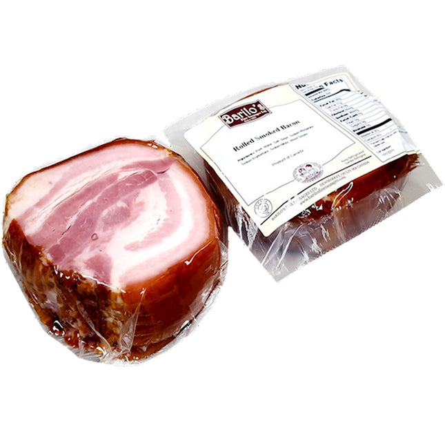 Rolled Smoked Bacon, 450g