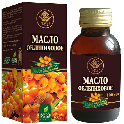 Organic Sea Buckthorn Oil, 100ml