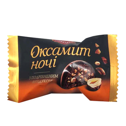 Chocolate Candies with Hazelnuts "Velvet Nights", AVK, 226g/ 7.97oz