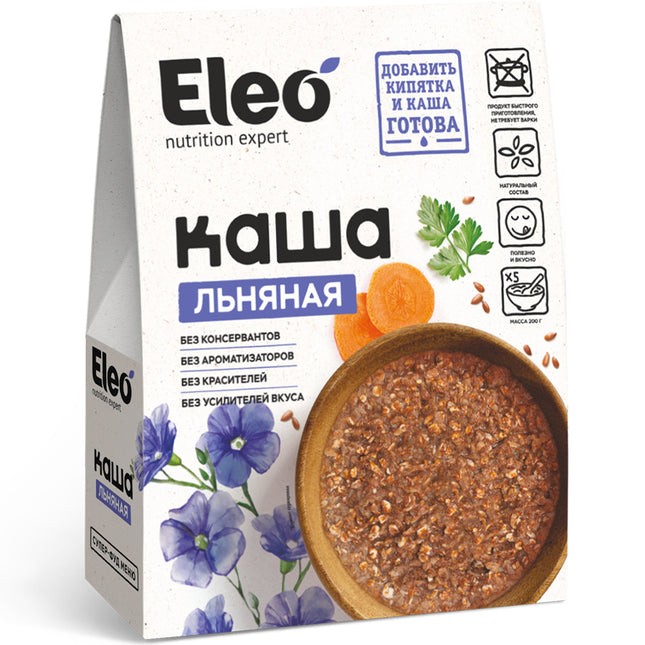 Flaxseed Porridge, Eleo, 200g/ 7.05 oz