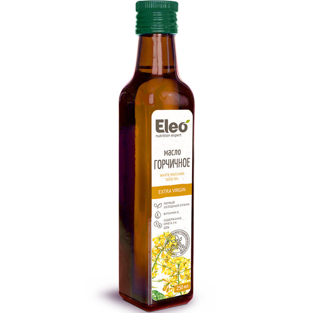 Mustard Seeds Oil, Eleo, 250ml/ 8.45 fl oz