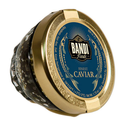 Kaluga Black Caviar, Bandi, 50g/ 1.76 oz