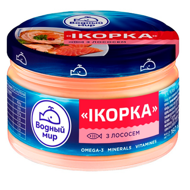 Spread Capelin Caviar & Salmon, Ikorka, 160g