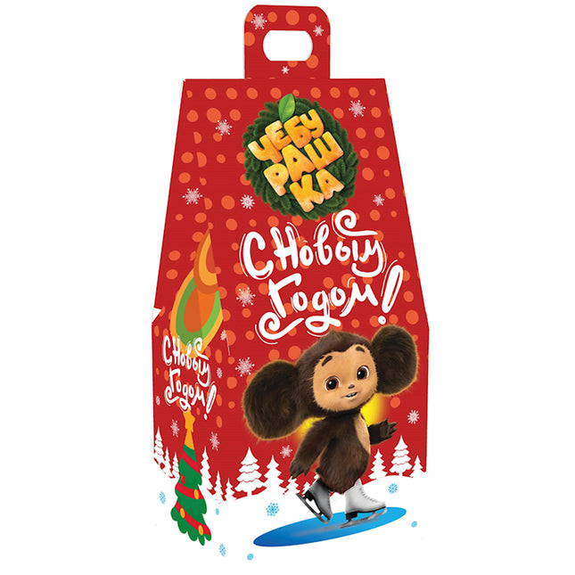 Christmas Candy Box "Cheburashka Domik", 150g