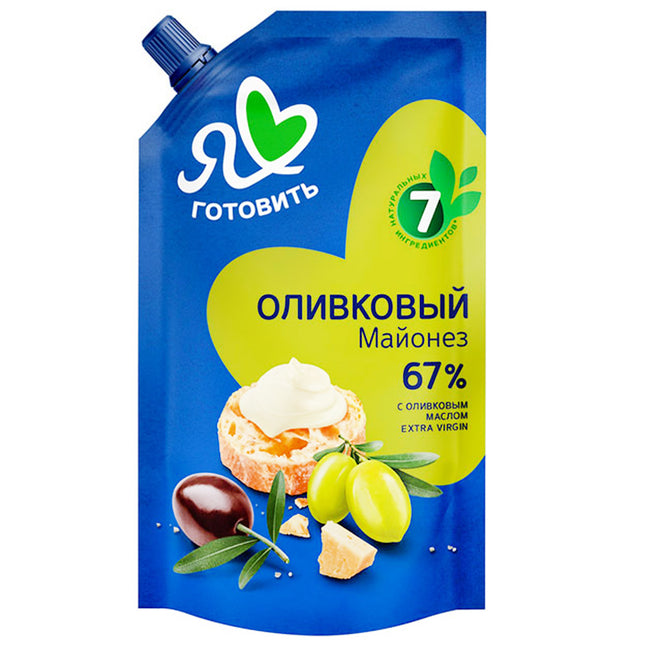 Mayonnaise with Olive Oil 67%, 390ml