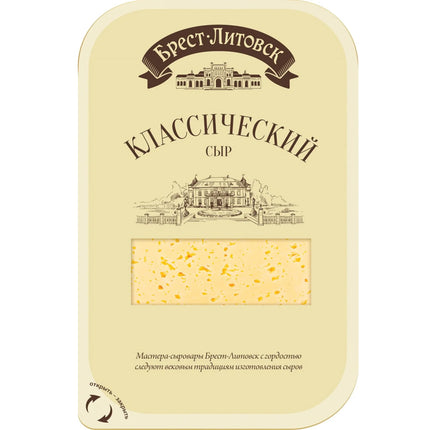 Sliced Semi-Hard Cheese 45% "Classic", 150g