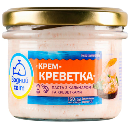 Creamy Spead "Cream & Squid Shrimp", 160g