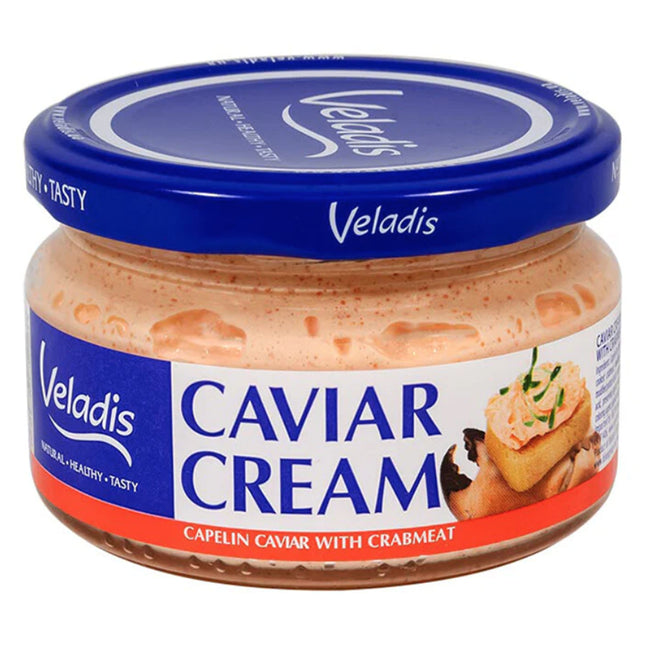 Cream-Spread Capelin Caviar & Crabmeat, 180g