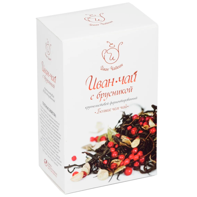 Ivan-Tea Fireweeds Leaf Tea with Lingonberries, 50g