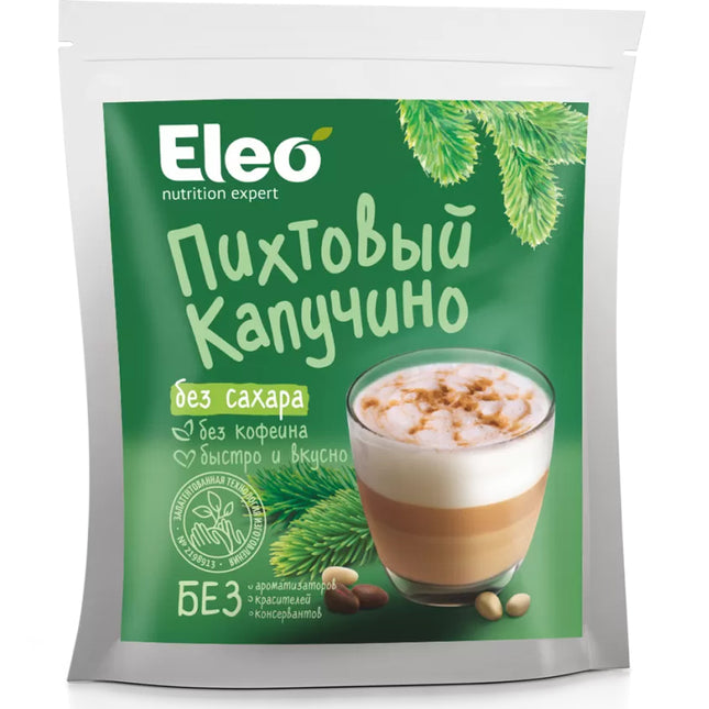 Decaf Drink Sugar-Free Fir Cappuccino, Eleo, 150g