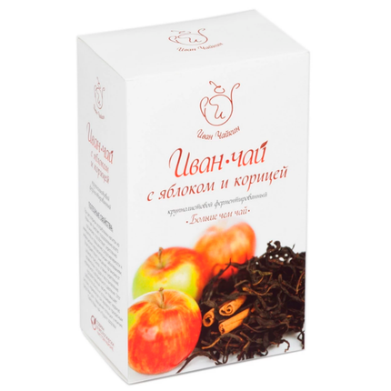 Ivan-Tea Fireweeds Fermented Leaf Tea with Apple & Cinnamon, 50g