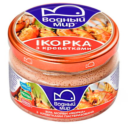 Spread Capelin Roe & Shrimps, Ikorka, 160g