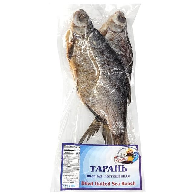Dried Gutted Taran Fish, Kuzmich, 272g/ 9.6oz